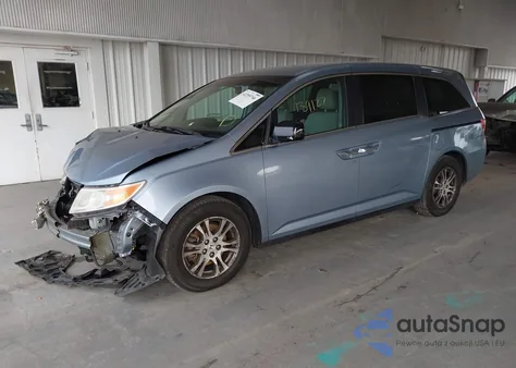 2011 Honda Odyssey Ex from USA, damaged, VIN 5FNRL5H49BB031318